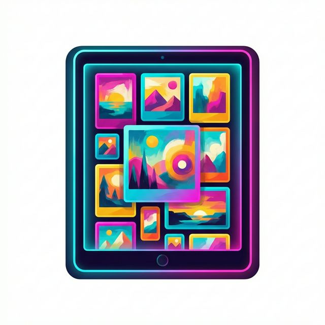 VividCut app collage maker interface